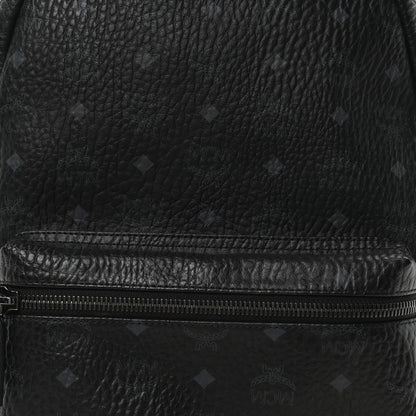 MCM Visetos Large Stark Backpack Black 8 of 10