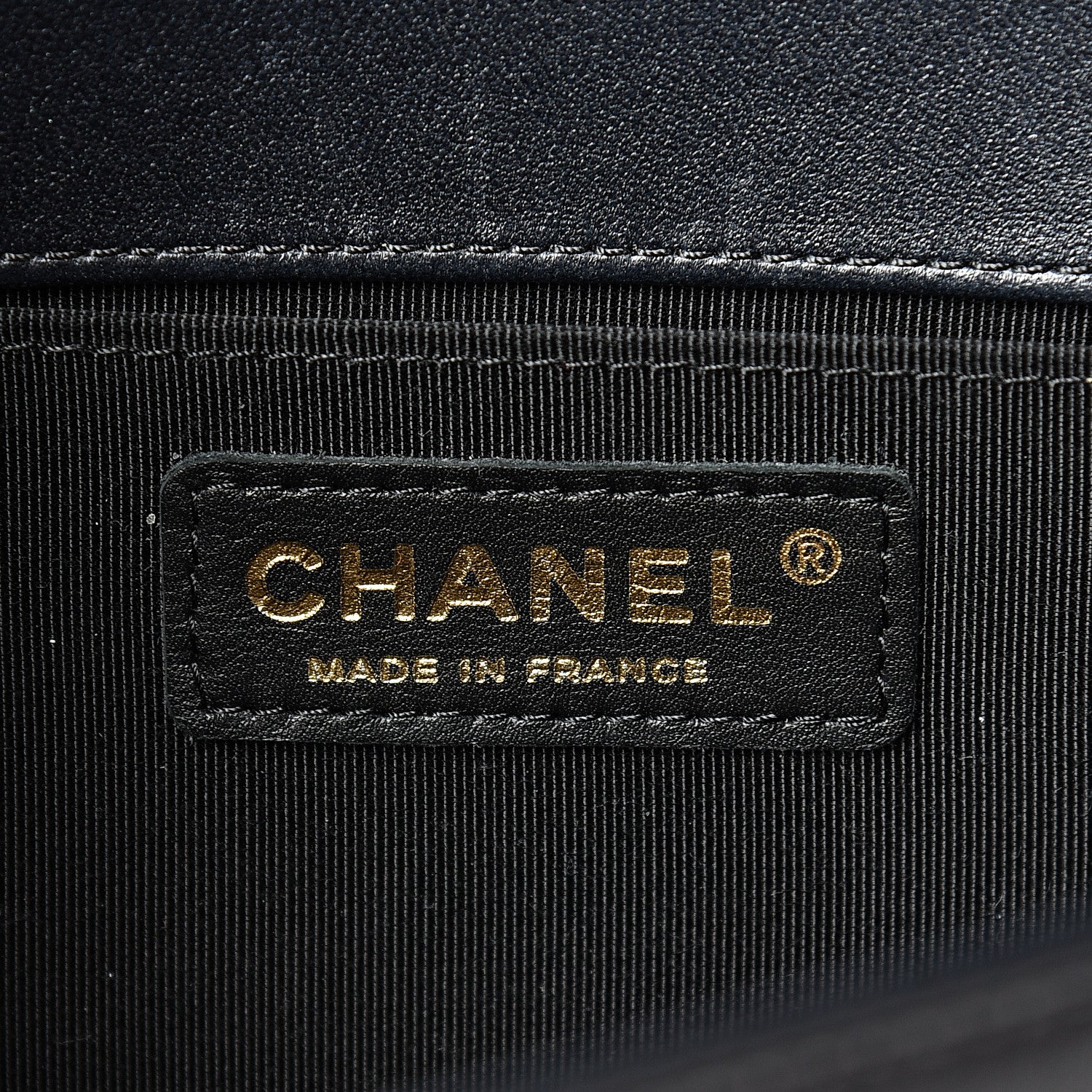 Chanel Lambskin Quilted Medium Boy Flap Black 5 of 14