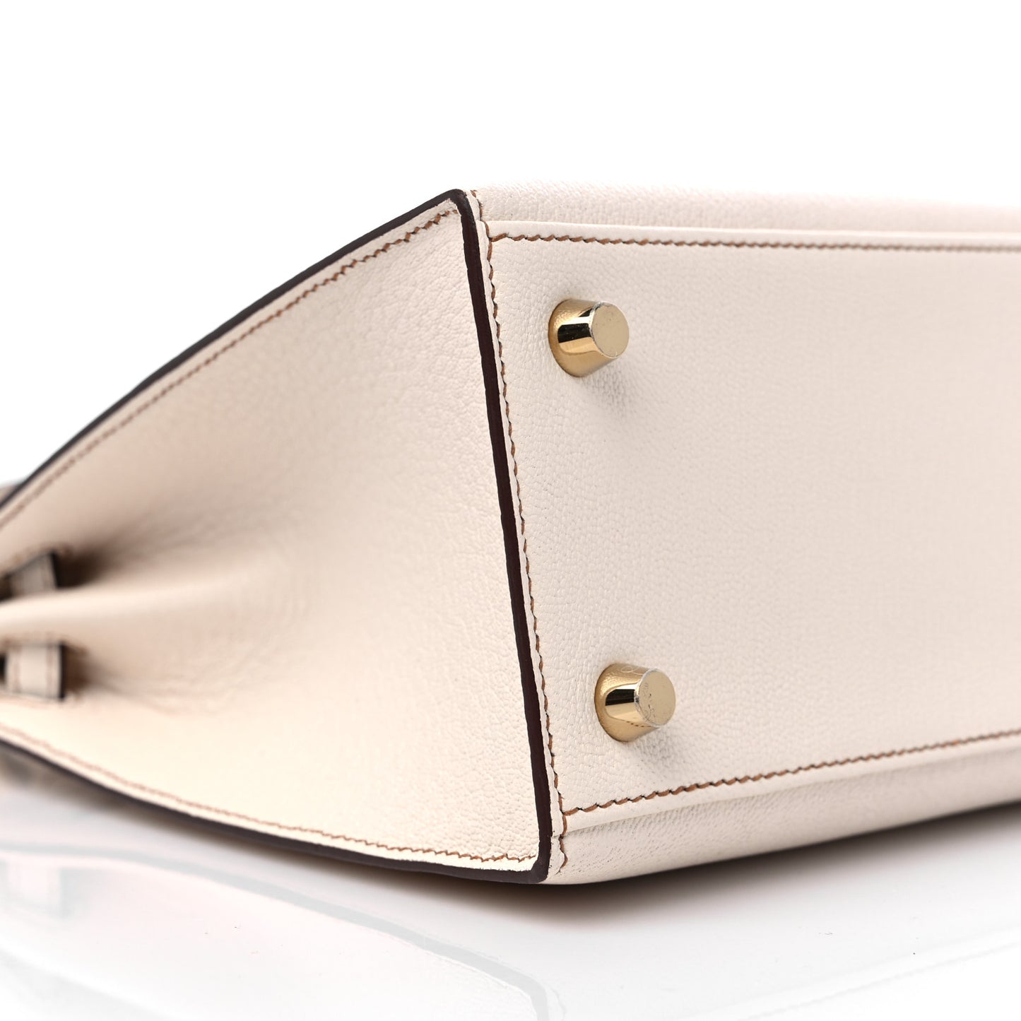 Chevre Mysore Horseshoe Kelly Sellier 25 Nata Toffee