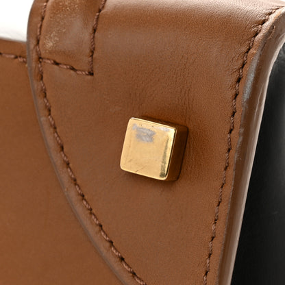 Celine Smooth Calfskin Mini Tri-Color Luggage White Brown 11 of 13