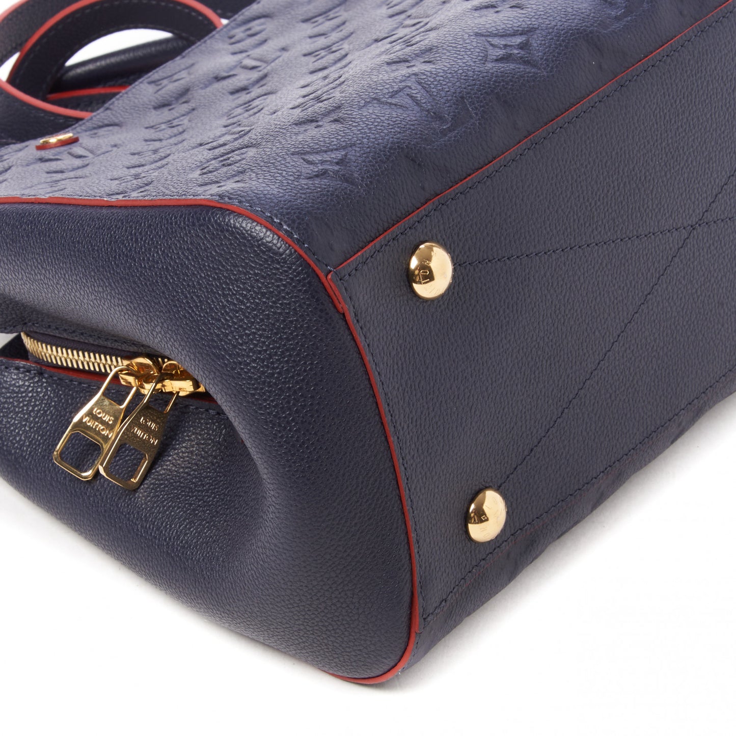 Empreinte Montaigne MM Marine Rouge