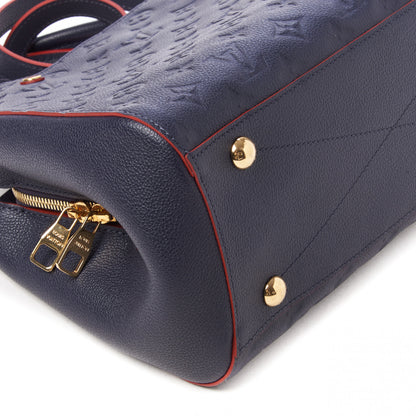 Louis Vuitton Empreinte Montaigne MM Marine Rouge 6 of 8
