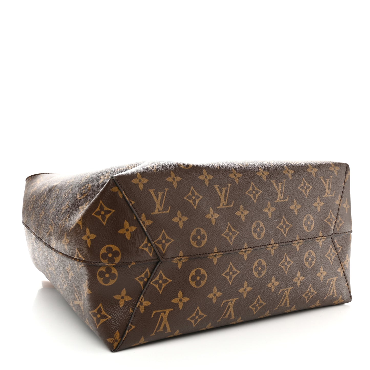 Monogram Flower Hobo Beige