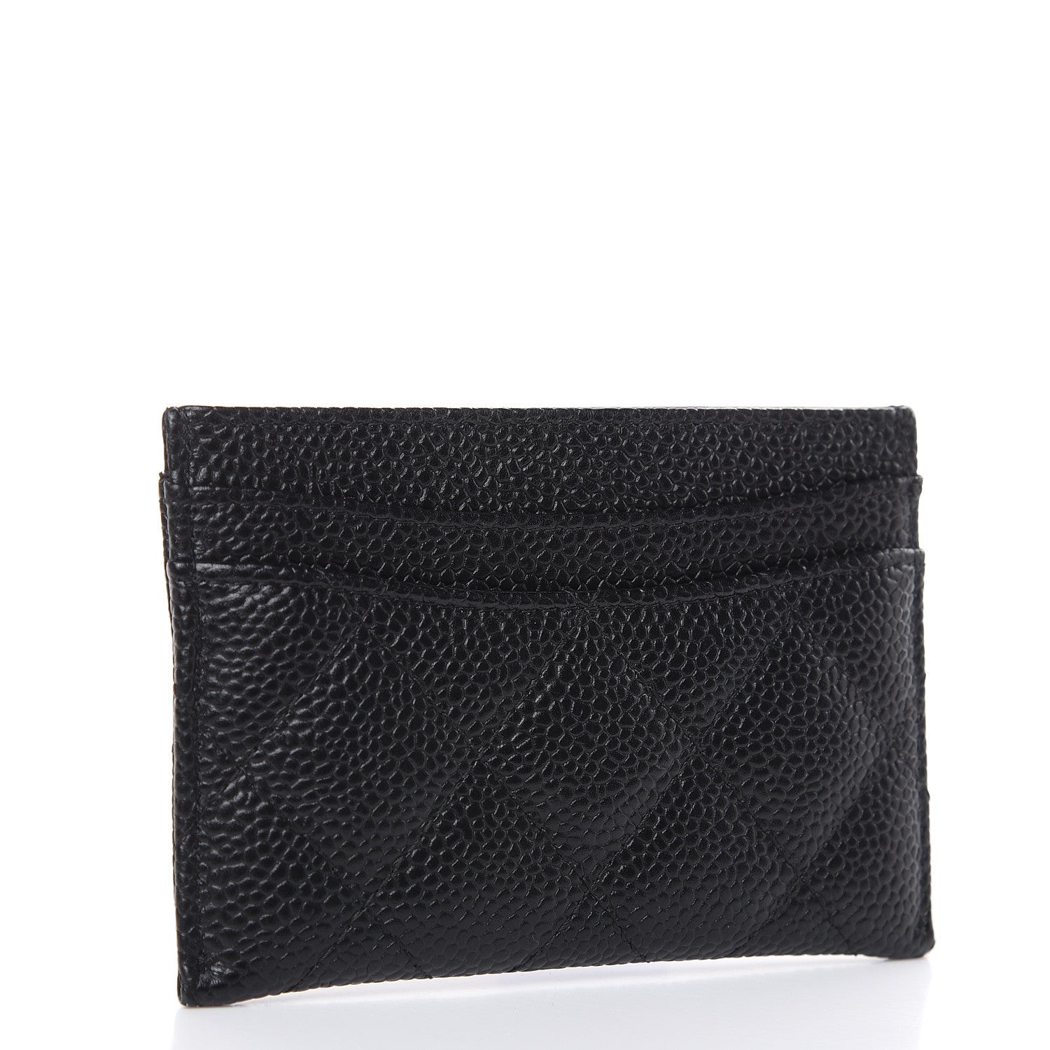 Chanel Caviar Quilted Card Holder Black 3 of 9