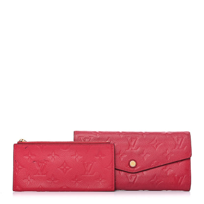 Louis Vuitton Empreinte Curieuse Wallet Dahlia 8 of 8