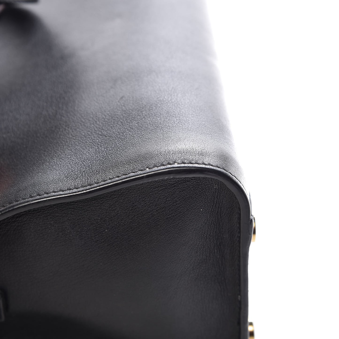 Smooth Calfskin Small Monogram Cabas Black