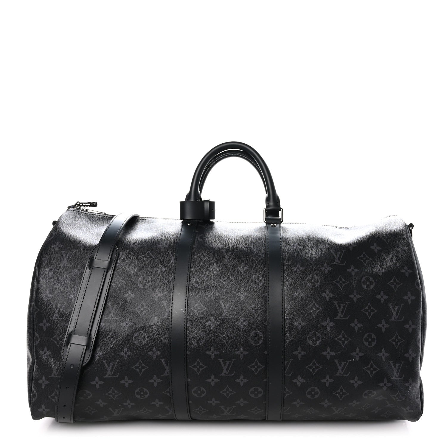 Louis Vuitton Monogram Eclipse Keepall Bandouliere 55 1 of 11