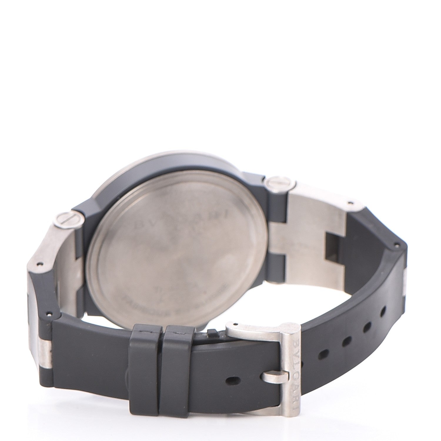 Bulgari Titanium Rubber 44mm Diagono Automatic Watch Black 3 of 6