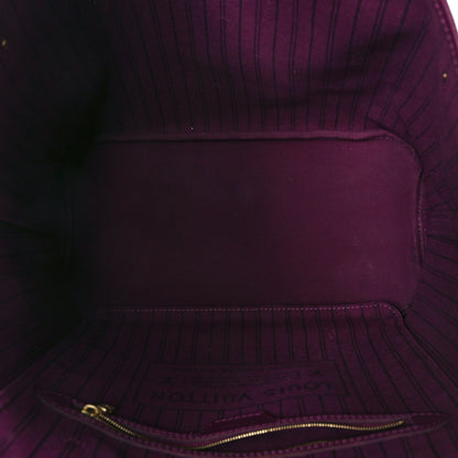 Louis Vuitton Monogram Totem Neverfull MM Magenta 6 of 12