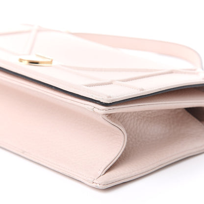 Christian Dior Grained Calfskin Cannage Medium Diorama Flap Bag Rose Poudre 8 of 10