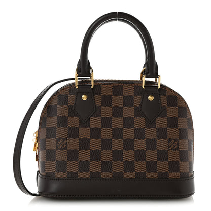 Louis Vuitton Damier Ebene Alma BB 1 of 12
