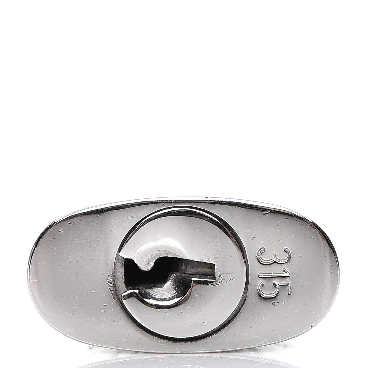 Louis Vuitton Polished Silver Lock and Key Set 2 of 4