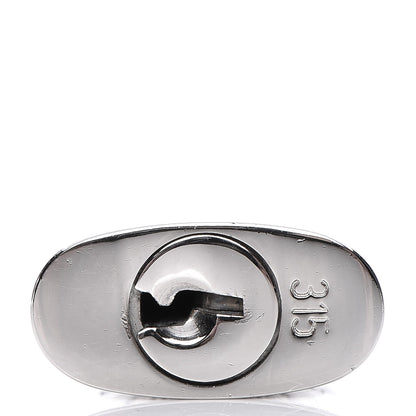 Louis Vuitton Polished Silver Lock and Key Set 2 of 4