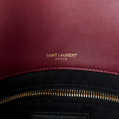Saint Laurent Lambskin Patchwork Monogram Medium Jamie Rouge Legion 6 of 11