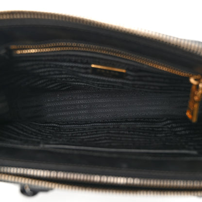 Prada Saffiano Medium Galleria Double Zip Tote Black 5 of 9