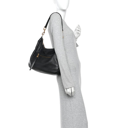 Marc Jacobs Pebbled Calfskin Hobo Black 2 of 12