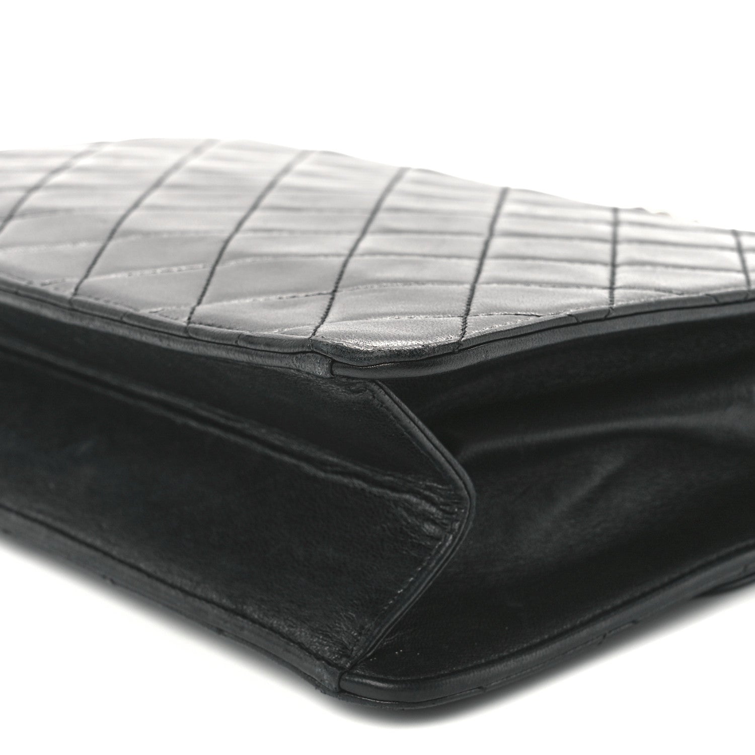 Chanel Lambskin Quilted Small Single Flap Black 12 of 12