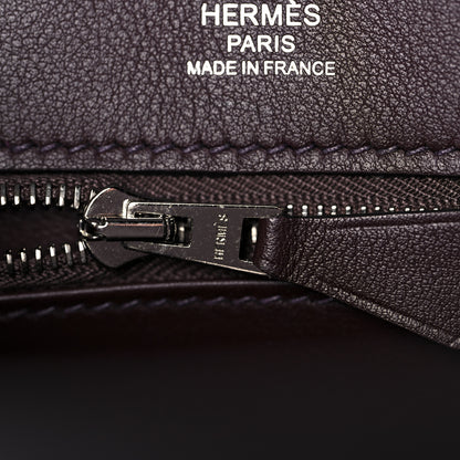 Hermes Swift Birkin Shadow 25 Rouge Sellier 21 of 27