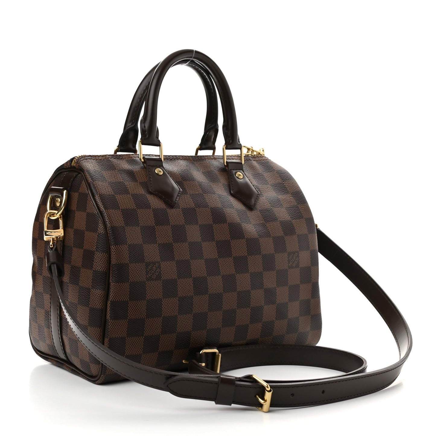 Damier Ebene Speedy Bandouliere 25