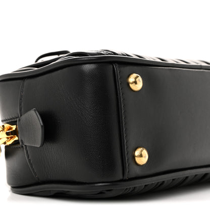 Miu Miu Nappa Matelasse Regular Arcadie Top Handle Bag Black 14 of 17