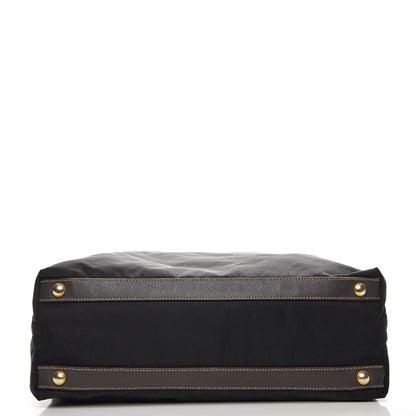 Prada Saffiano Tessuto Nylon Tote Nero Black 11 of 13