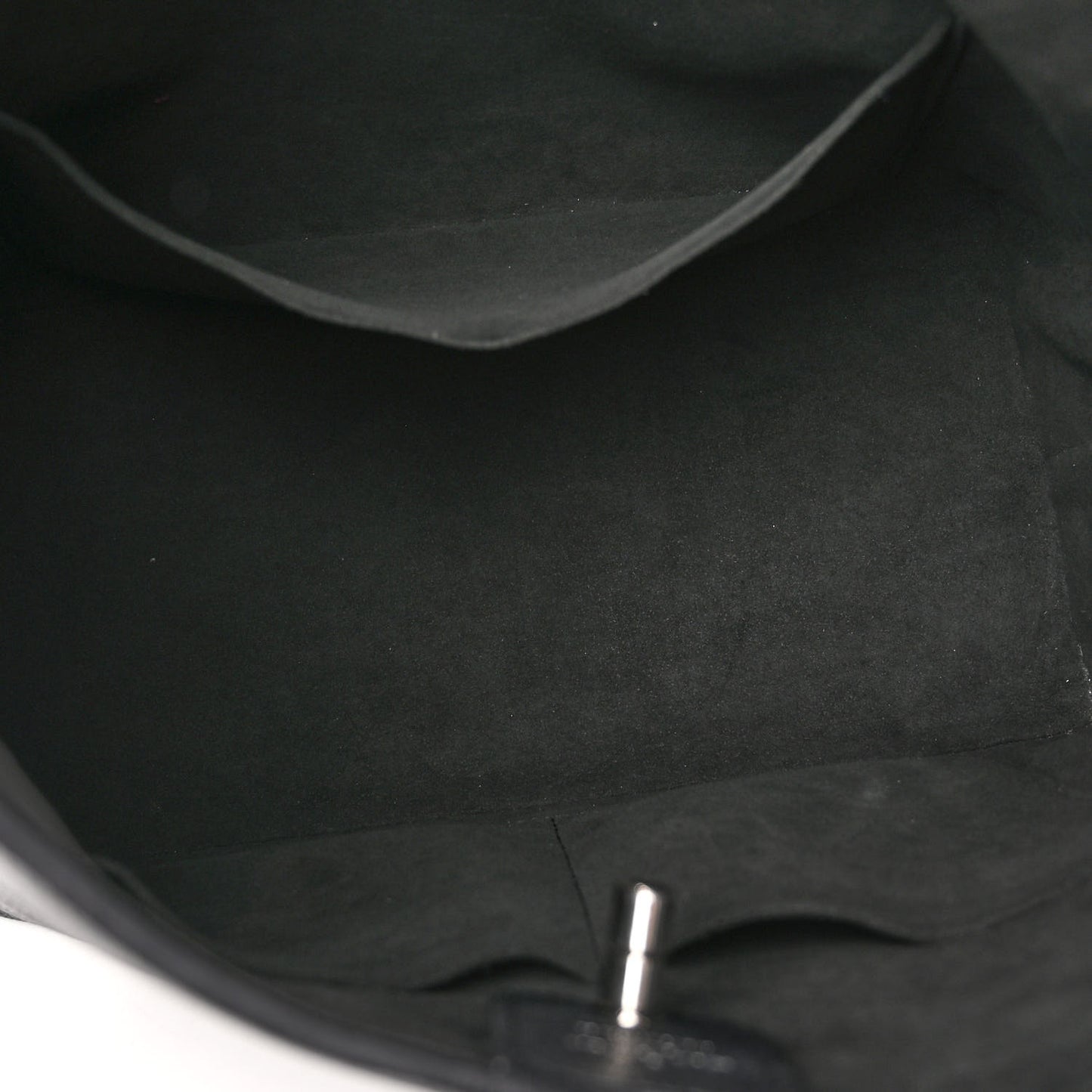 Calfskin Lockme Hobo Black