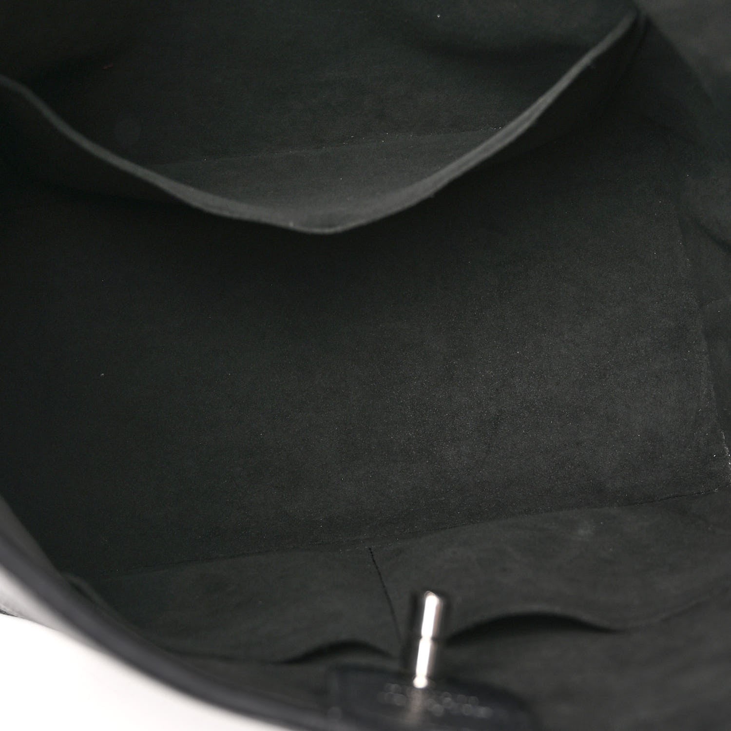 Louis Vuitton Calfskin Lockme Hobo Black 5 of 10