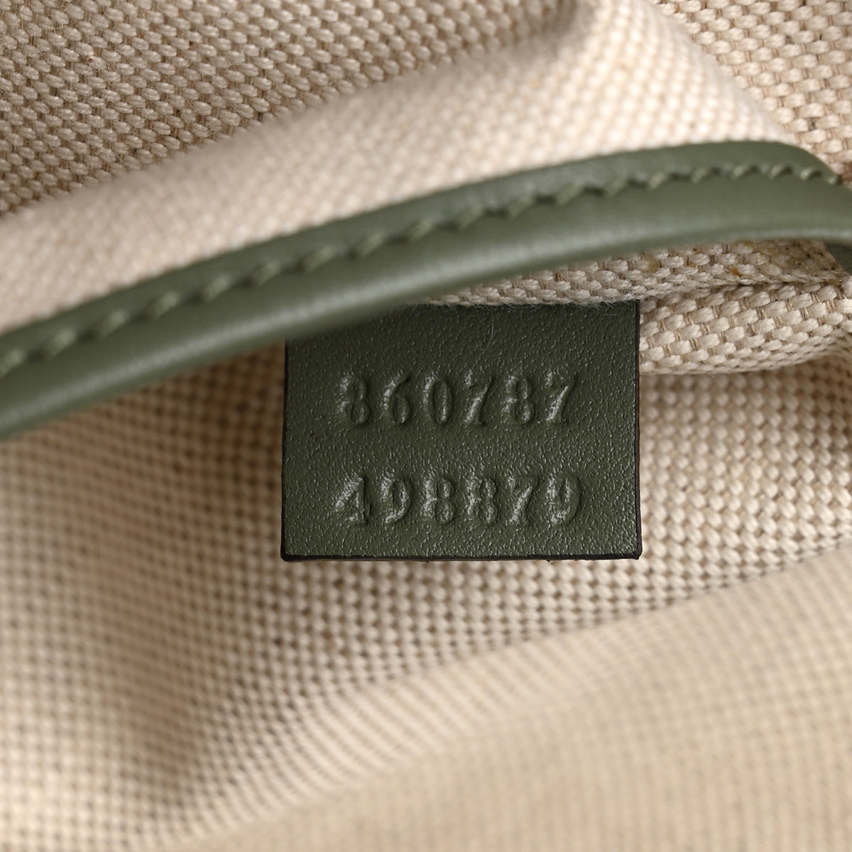 Gucci Suede GG Monogram Half Horsebit Medium Shoulder Bag Sage 7 of 11