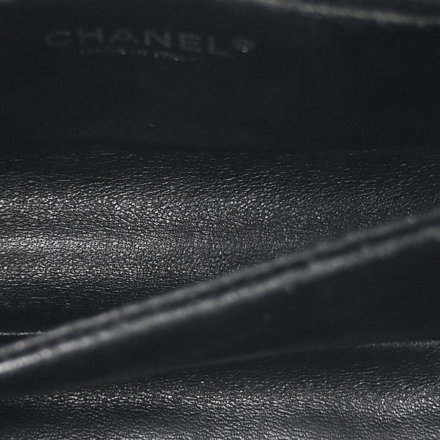 Chanel Caviar Lizard Embossed Quilted Mini Coco Handle Flap Black 6 of 11