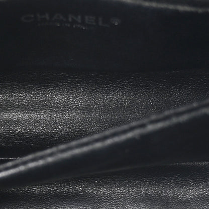 Chanel Caviar Lizard Embossed Quilted Mini Coco Handle Flap Black 6 of 11