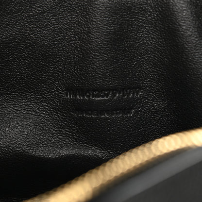 Saint Laurent Grain De Poudre Matelasse Monogram Mini Lou Camera Bag Black 7 of 10