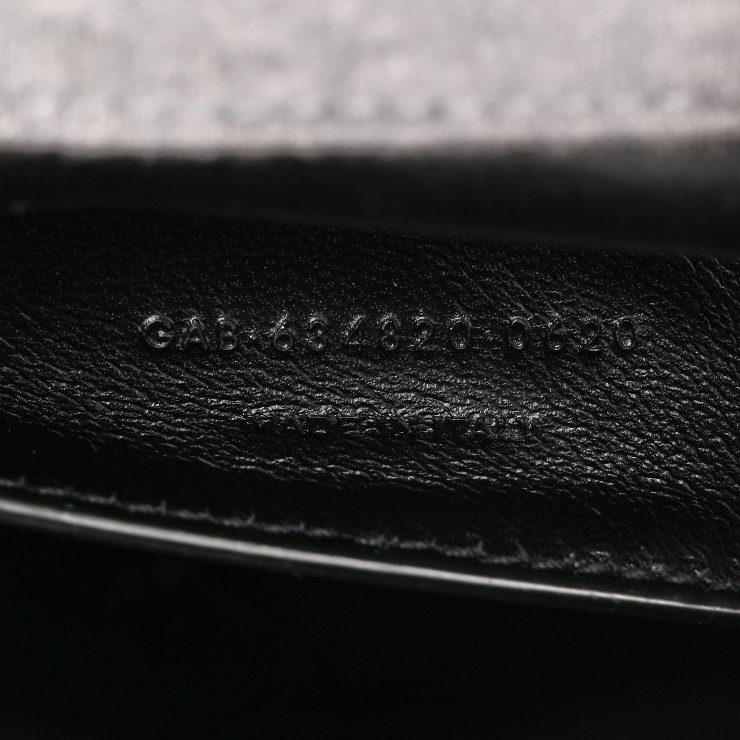 Saint Laurent Jersey Wool Patchwork Monogram Medium Jamie Grey 7 of 11