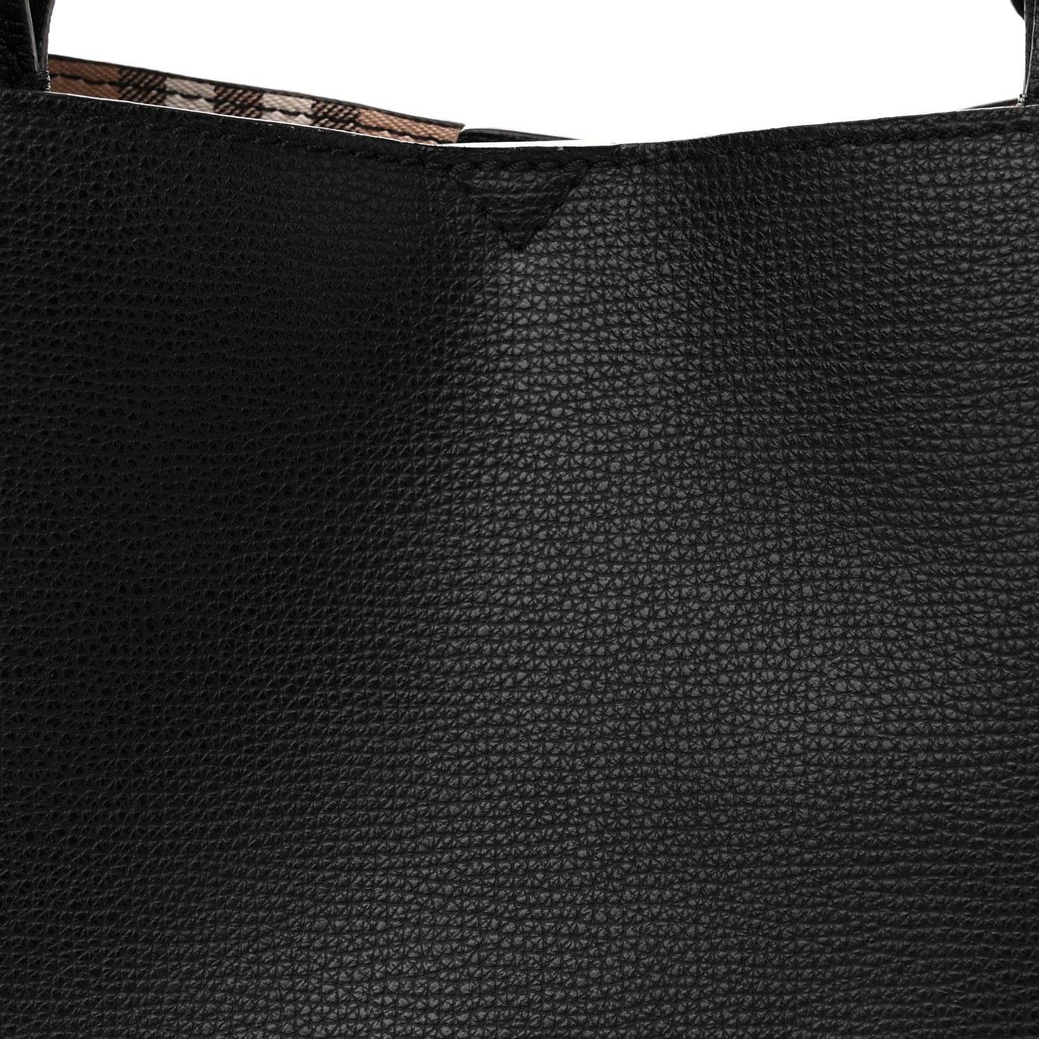 Burberry London Grainy Calfskin Small Lorne Bucket Crossbody Black 8 of 10