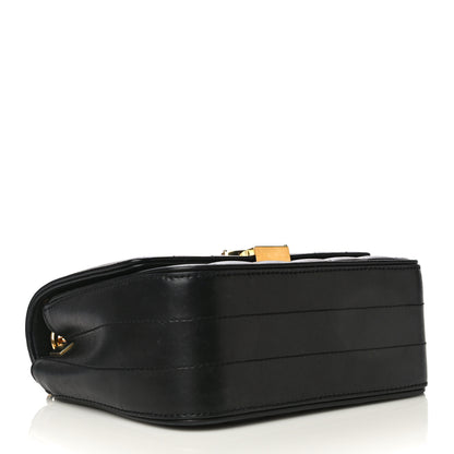 Saint Laurent Lambskin Matelasse Monogram Small Vicky Chain Bag Black 4 of 10