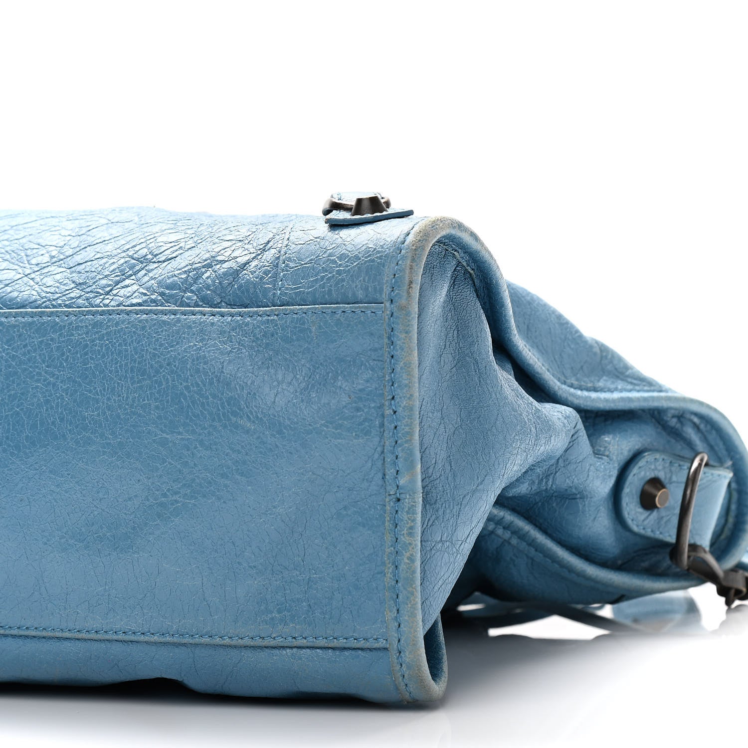 Balenciaga Agneau Classic Hardware City Aquamarine 8 of 9