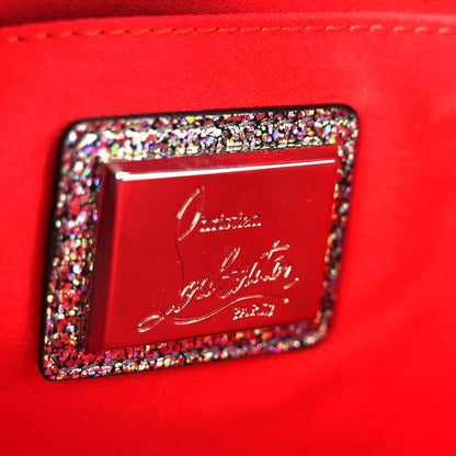 Christian Louboutin Nappa Mica Studded Loubiclutch Silver 6 of 10