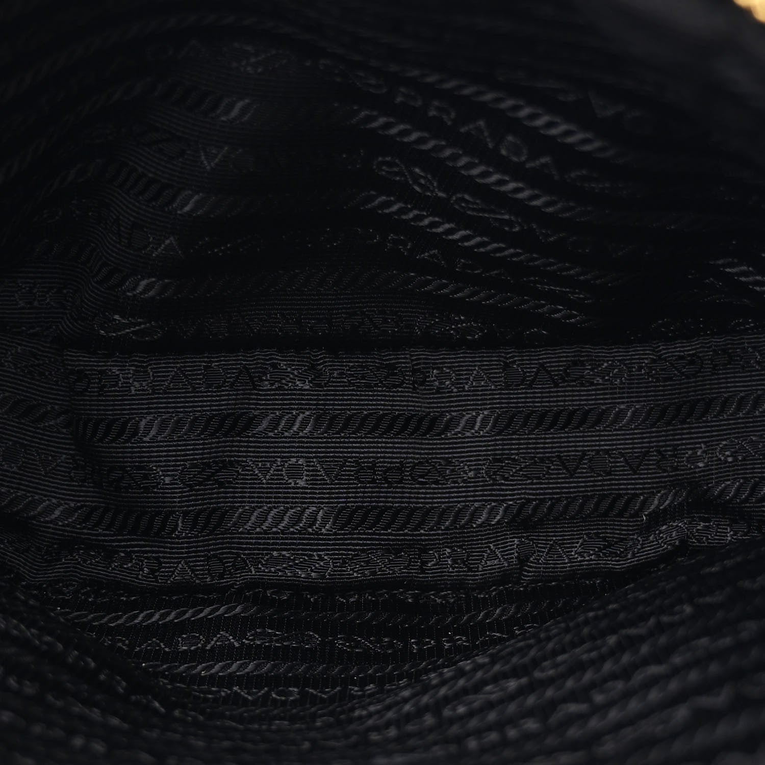 Prada Vitello Phenix Camera Bag Black 5 of 12