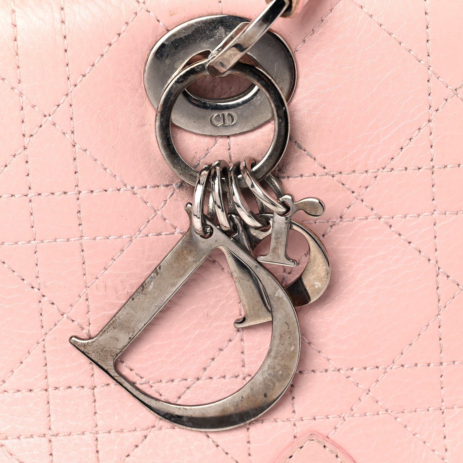 Christian Dior Lambskin Cannage Soft Lady Dior East West Light Pink 40 of 53