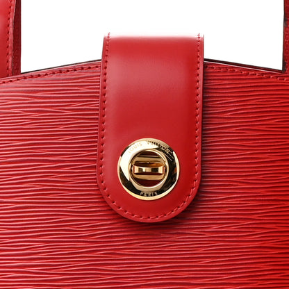 Louis Vuitton Epi Cluny Castillan Red 8 of 12