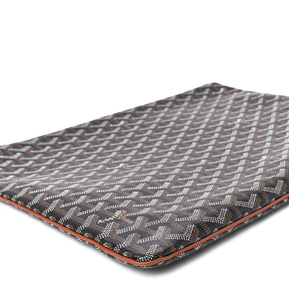 Goyard Goyardine Senat Pochette GM Black Gold 9 of 10