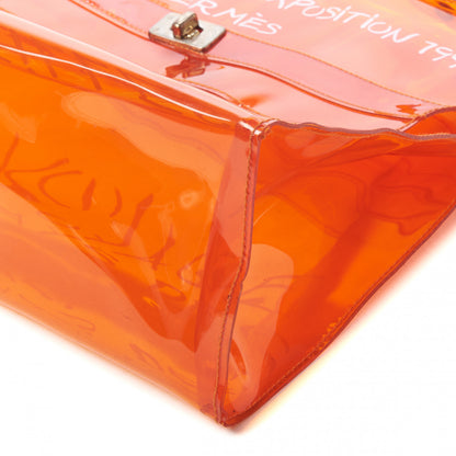 Hermes Vinyl Souvenir De L'Exposition Kelly Orange 5 of 8