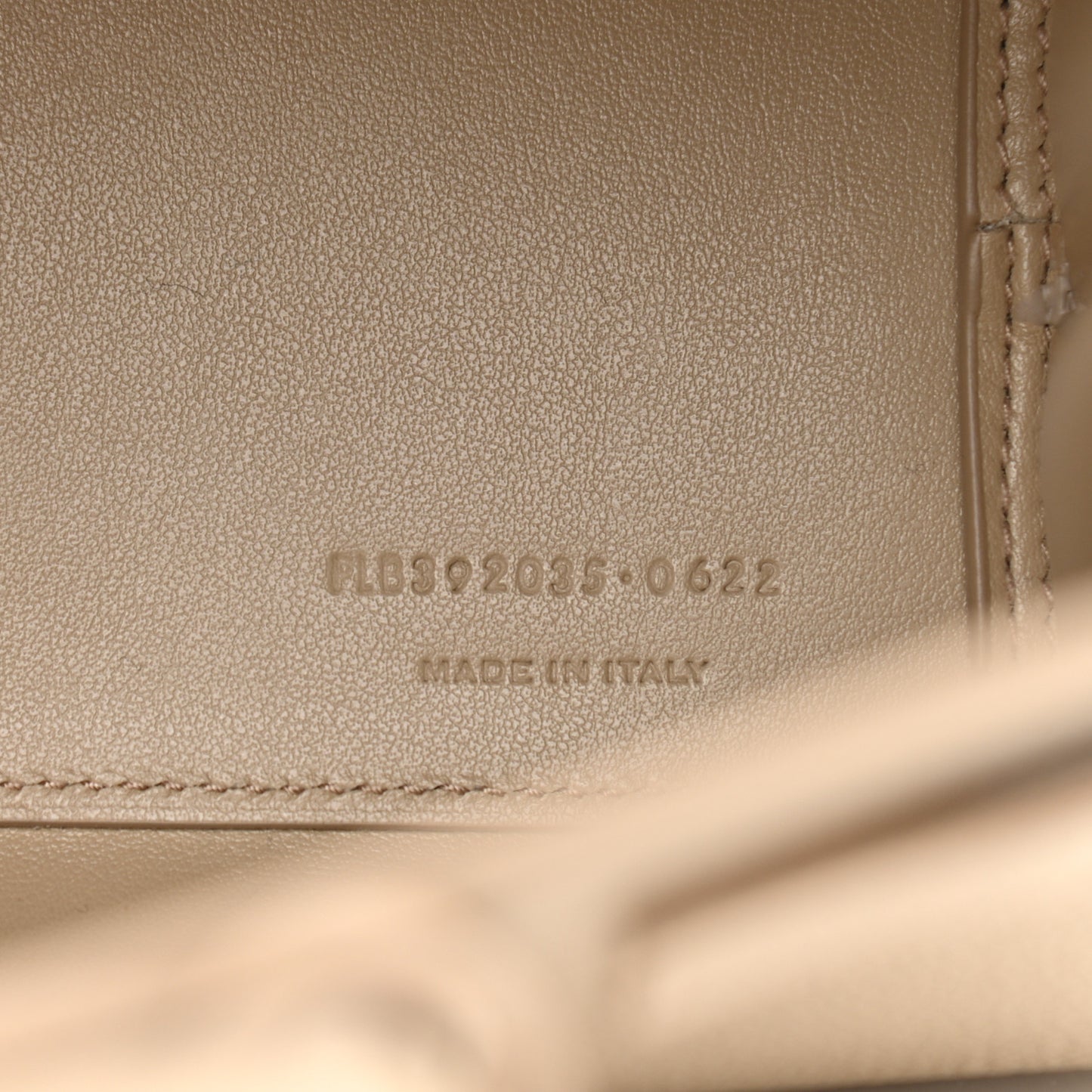 Grained Calfskin Nano Sac de Jour Dark Beige