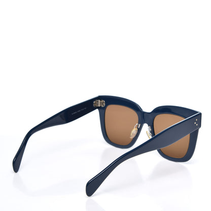 Celine Acetate Kim Sunglasses CL 41444/S Blue 4 of 7