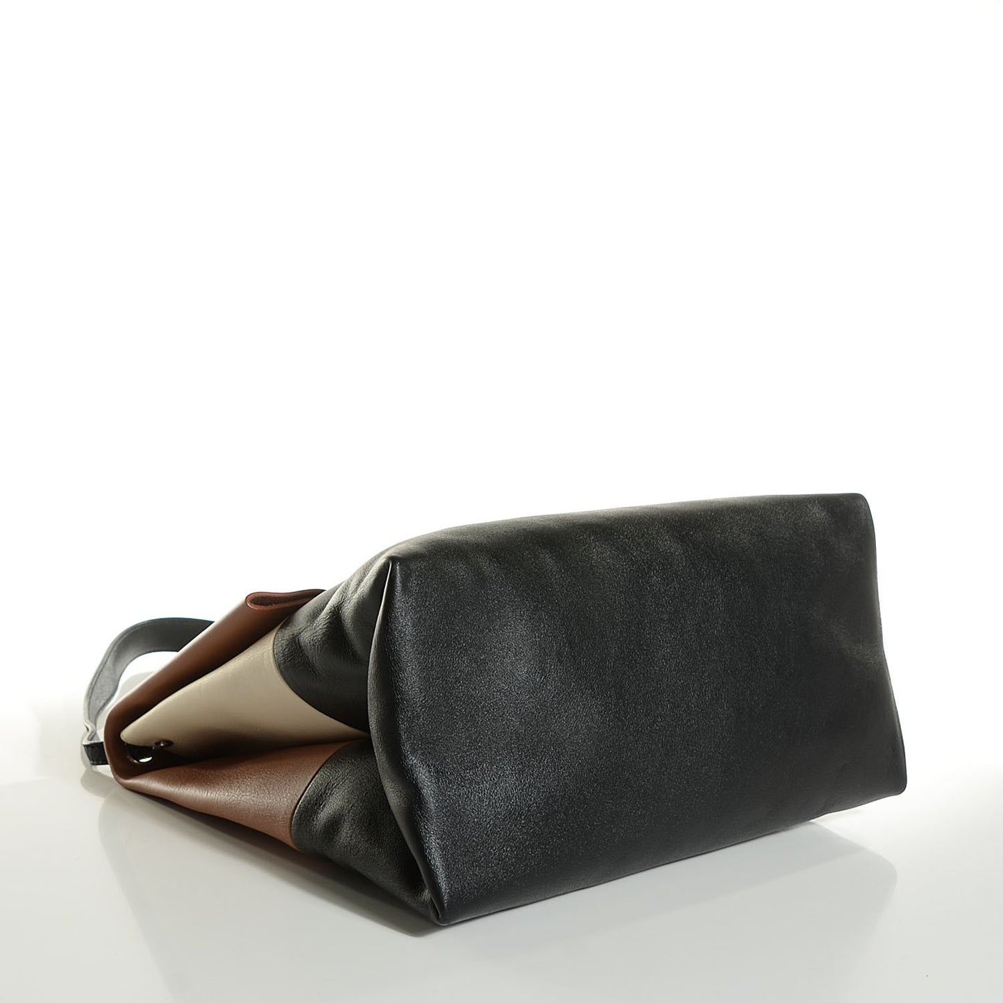 Calfskin All Soft Shoulder Bag Tan