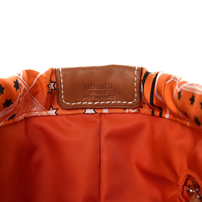 Hermes Barenia Silk Eperons d'Or Fourbi 25 MM Pouch Orange Fauve 6 of 8
