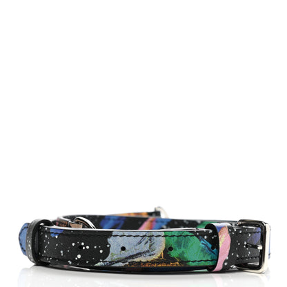 Louis Vuitton Calfskin Splash Print Adjustable Keepall Bandouliere Shoulder Strap Black 2 of 3