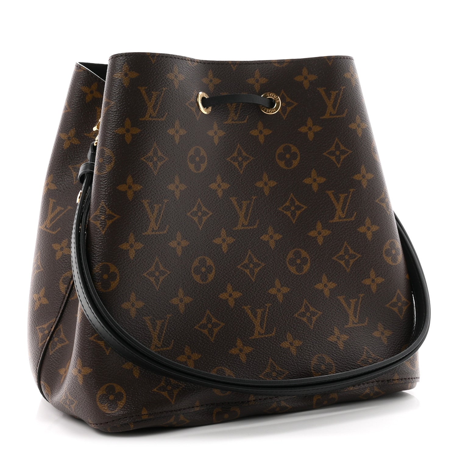Louis Vuitton Monogram Neonoe MM Black 3 of 11