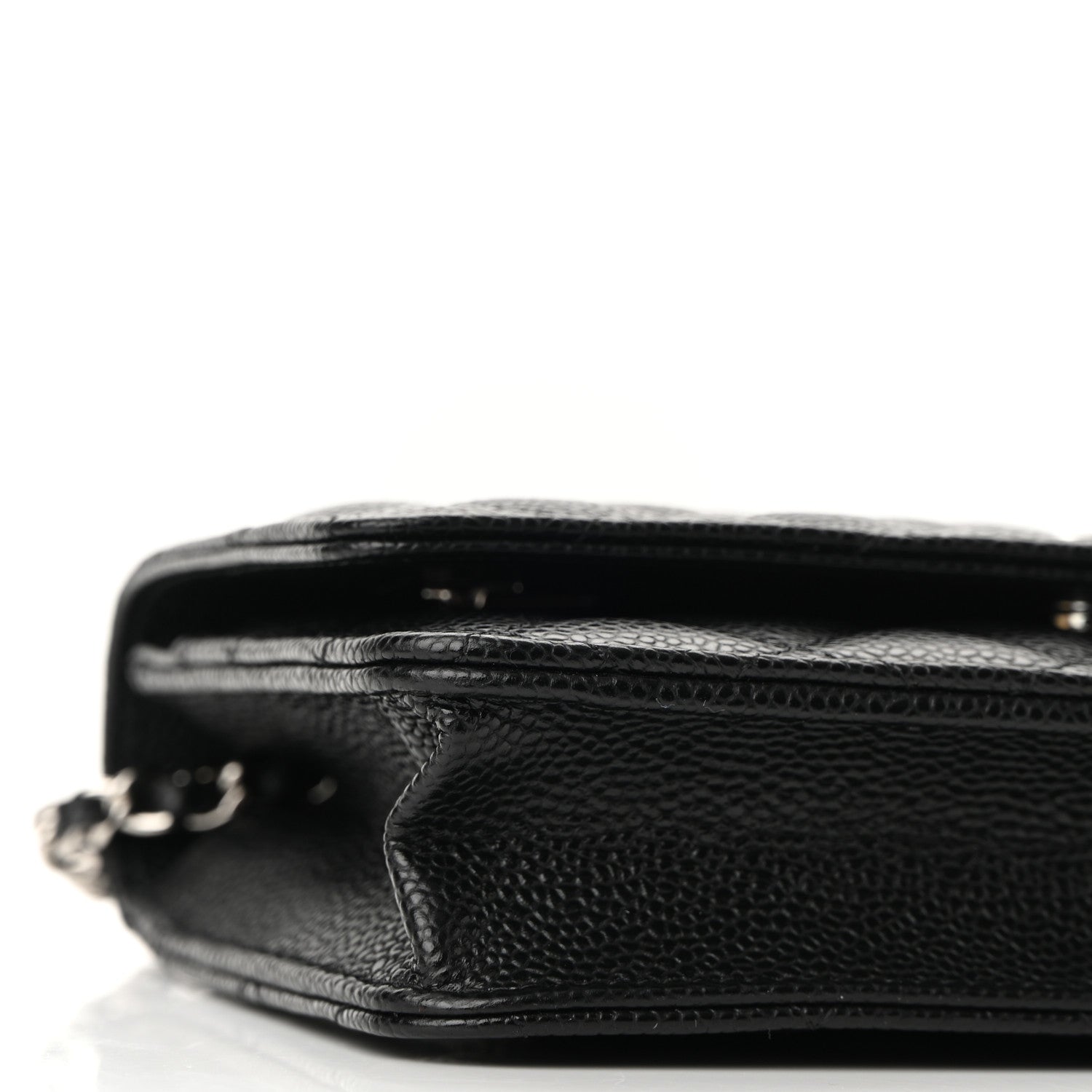 Chanel Caviar Quilted Wallet On Chain WOC Black 9 of 11