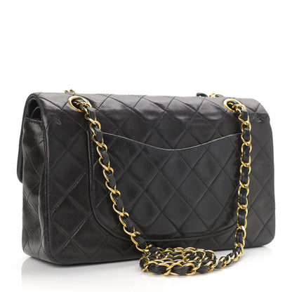 Chanel Lambskin Quilted Small Double Flap Black 4 of 17