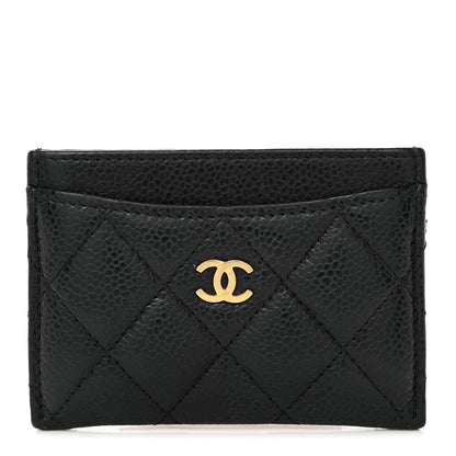 Chanel Caviar Quilted Card Holder Black 1 of 8